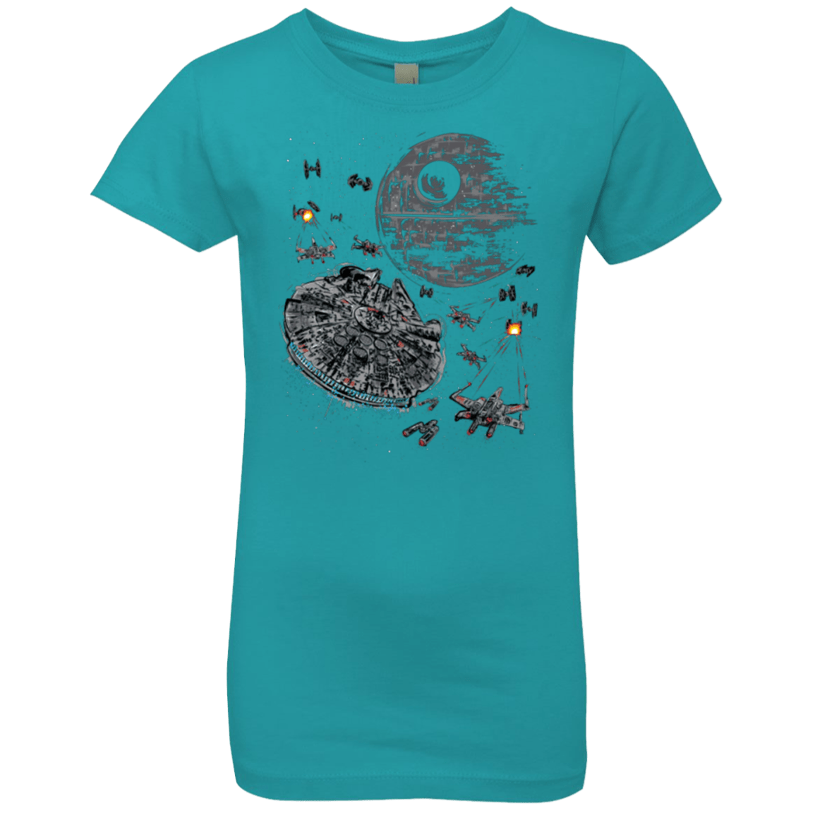 T-Shirts Tahiti Blue / YXS The Last Great Battle Girls Premium T-Shirt