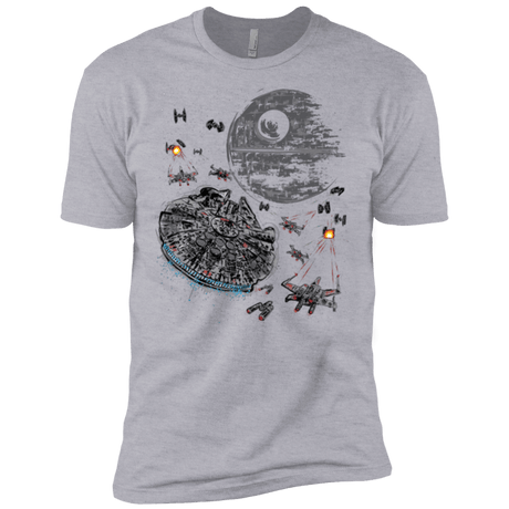 T-Shirts Heather Grey / X-Small The Last Great Battle Men's Premium T-Shirt