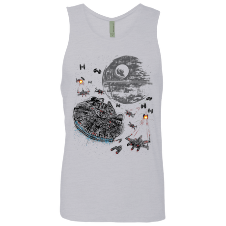 T-Shirts Heather Grey / Small The Last Great Battle Men's Premium Tank Top