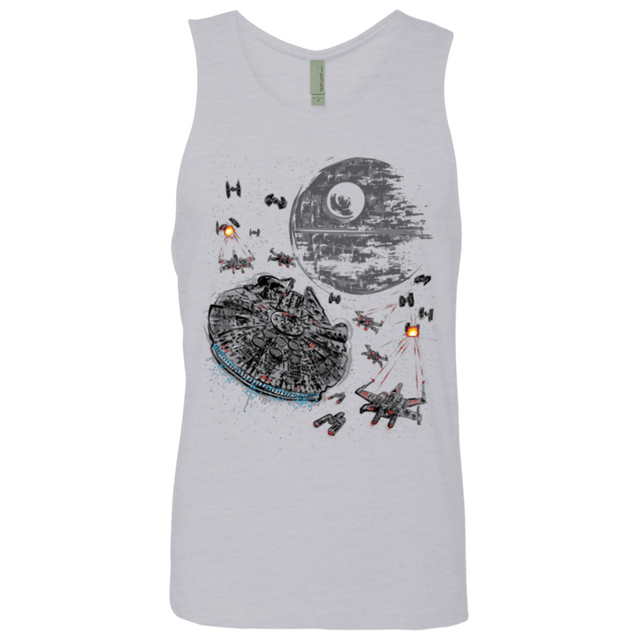 T-Shirts Heather Grey / Small The Last Great Battle Men's Premium Tank Top