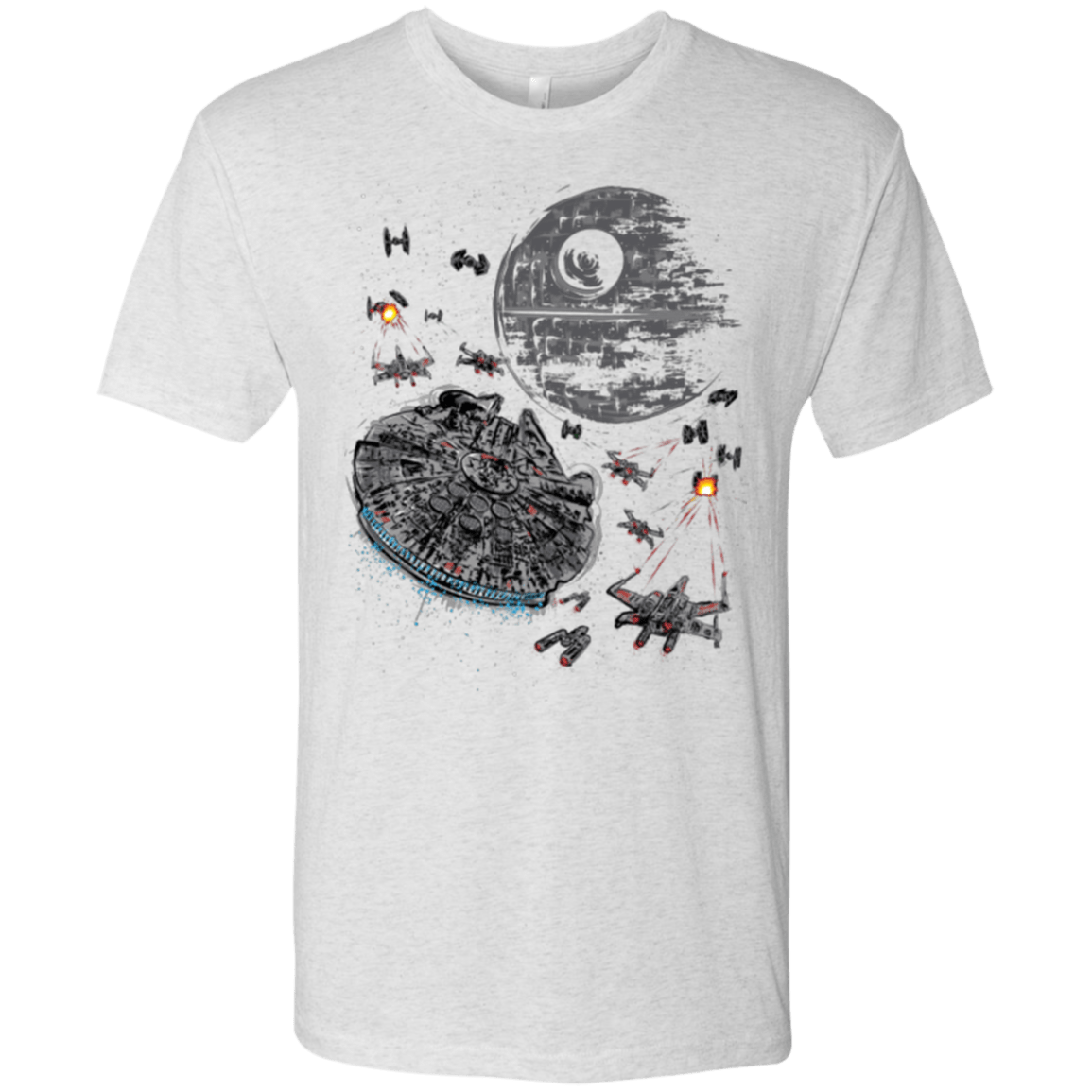 T-Shirts Heather White / Small The Last Great Battle Men's Triblend T-Shirt