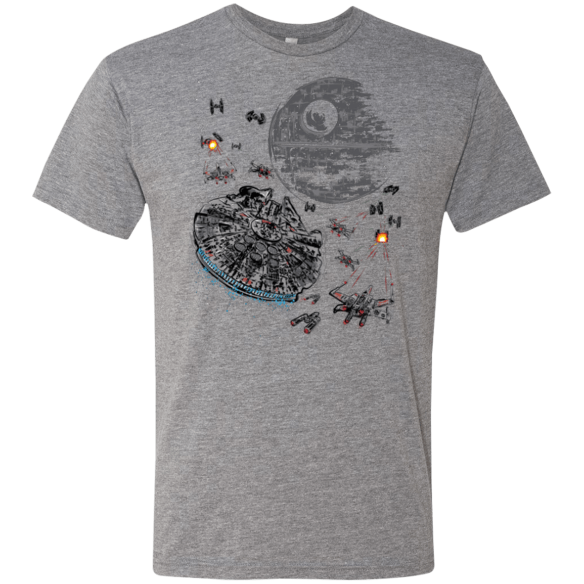 T-Shirts Premium Heather / Small The Last Great Battle Men's Triblend T-Shirt