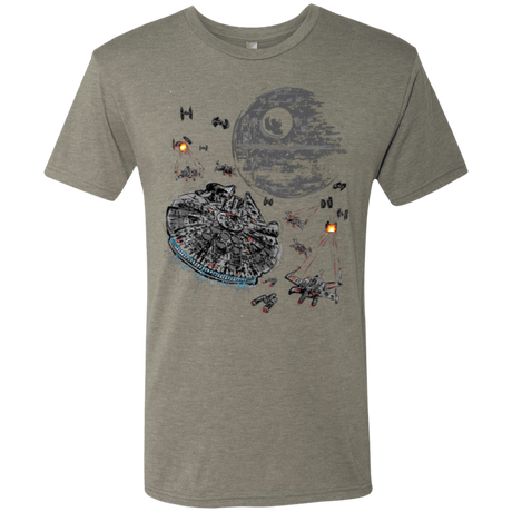 T-Shirts Venetian Grey / Small The Last Great Battle Men's Triblend T-Shirt