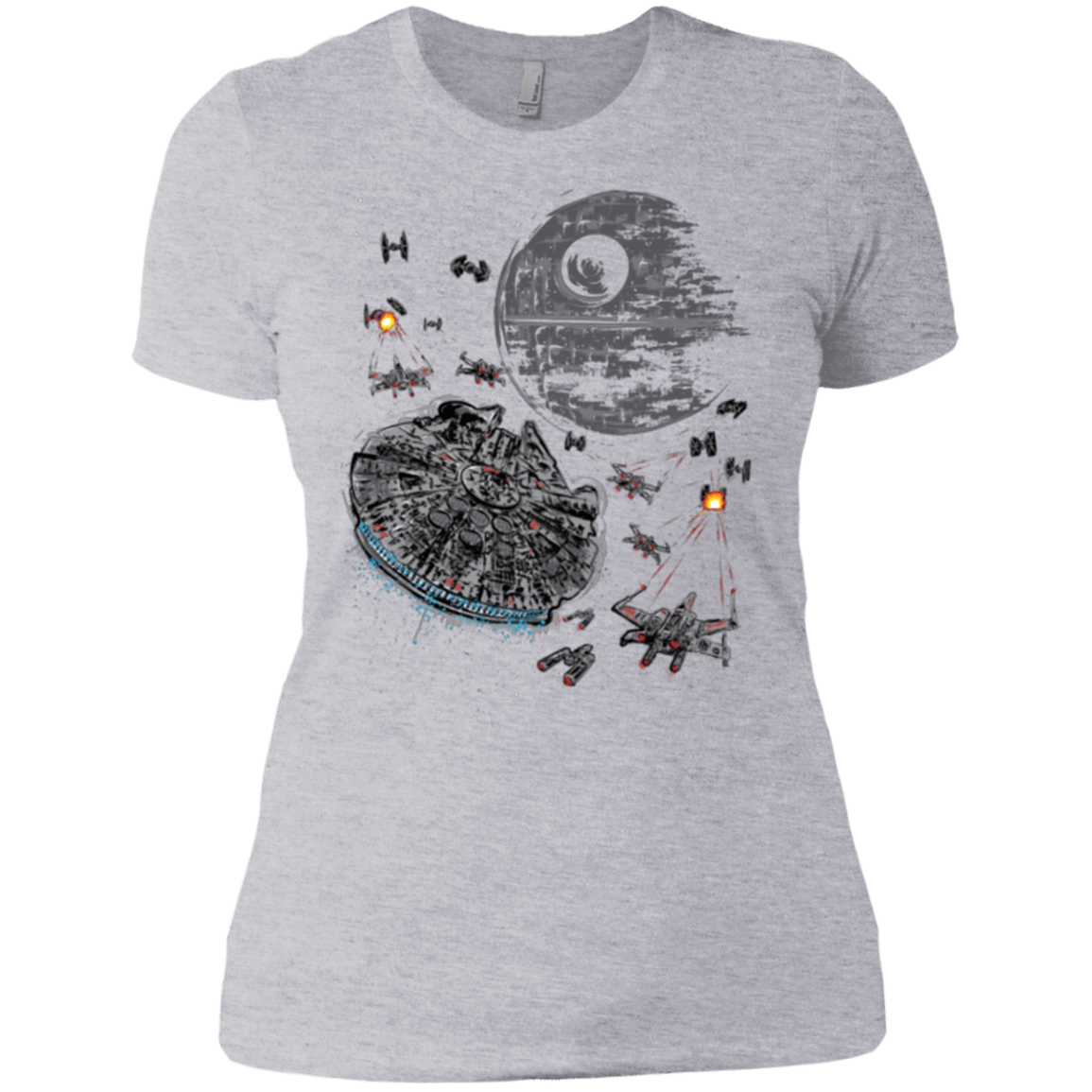 T-Shirts Heather Grey / X-Small The Last Great Battle Women's Premium T-Shirt