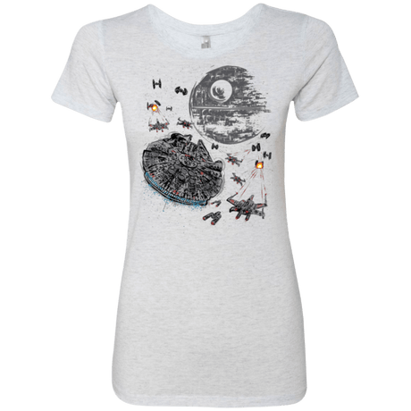 T-Shirts Heather White / Small The Last Great Battle Women's Triblend T-Shirt