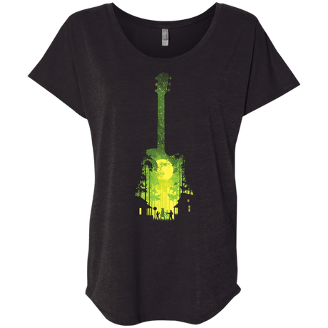 T-Shirts Vintage Black / X-Small The Last Song Triblend Dolman Sleeve