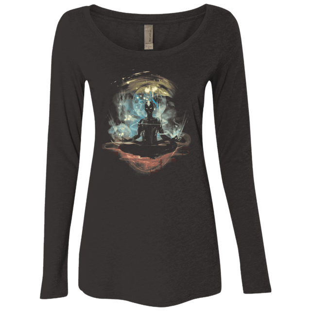 T-Shirts Vintage Black / Small The Last Space Bender Women's Triblend Long Sleeve Shirt