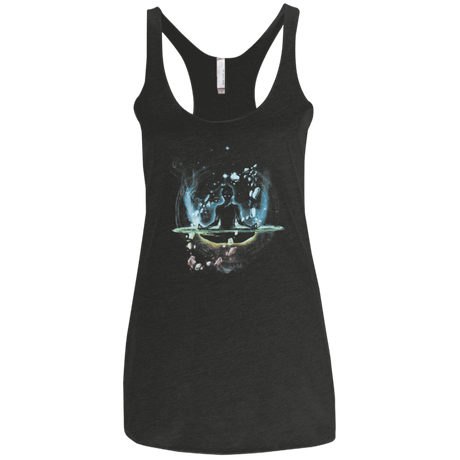 T-Shirts Vintage Black / X-Small The Last Space Bender2 Women's Triblend Racerback Tank