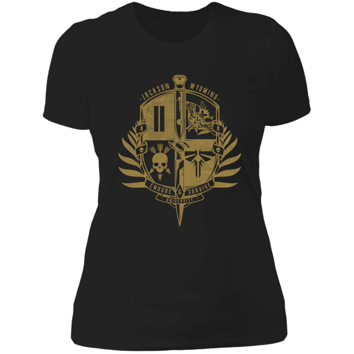 T-Shirts Black / X-Small The Last University Women's Premium T-Shirt