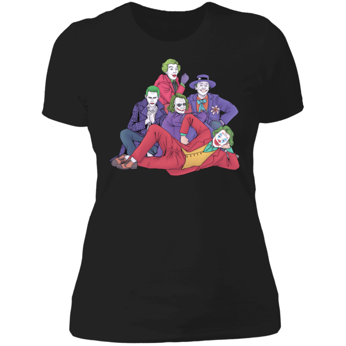 T-Shirts Black / X-Small The Laughing Clown Club Women's Premium T-Shirt