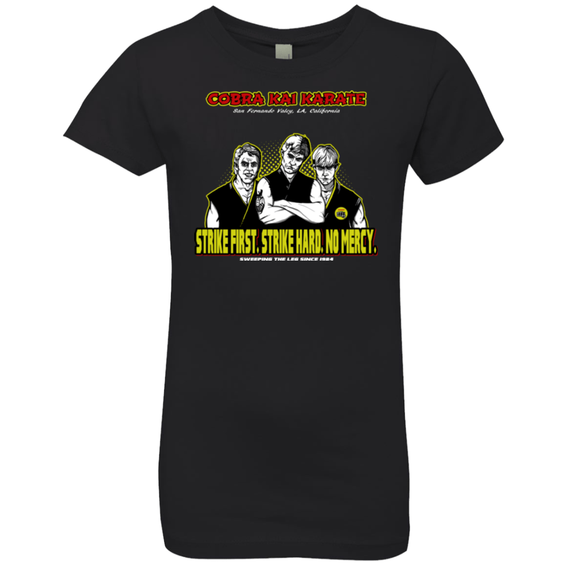 T-Shirts Black / YXS The Leg Sweepers Girls Premium T-Shirt