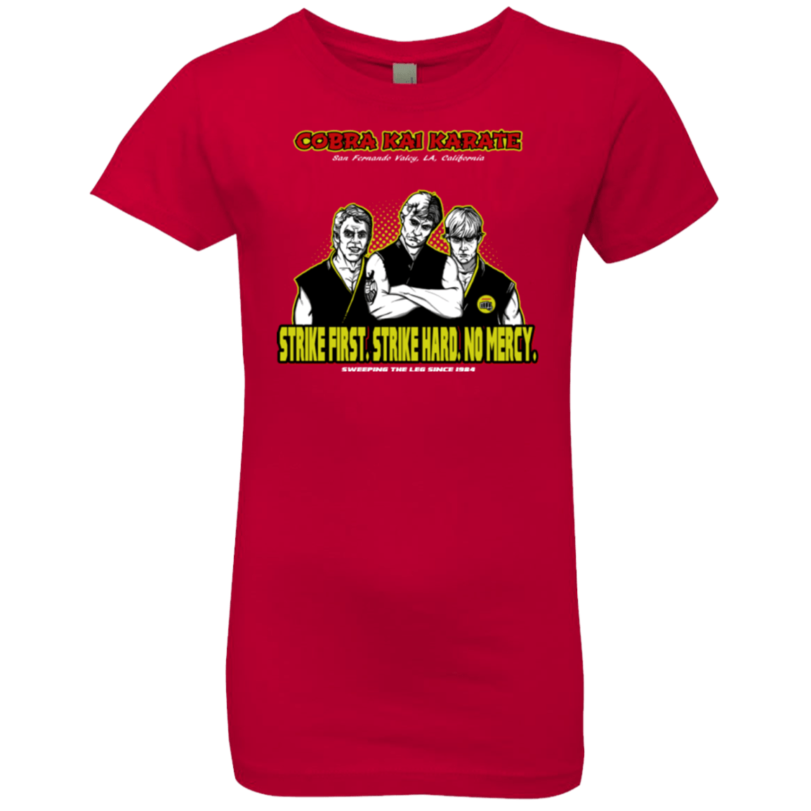 T-Shirts Red / YXS The Leg Sweepers Girls Premium T-Shirt