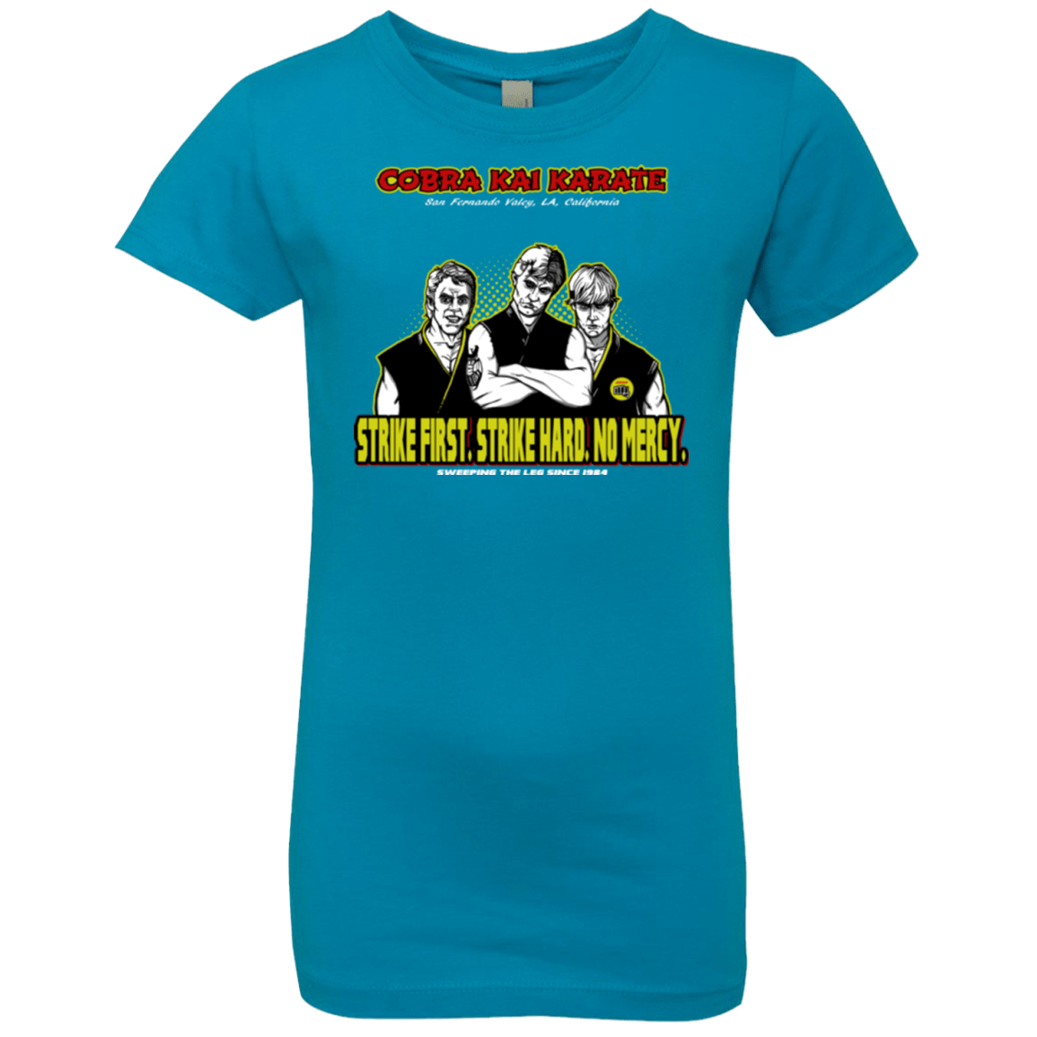 T-Shirts Turquoise / YXS The Leg Sweepers Girls Premium T-Shirt