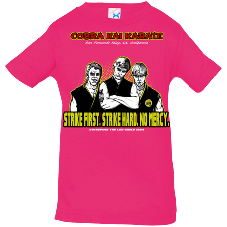 T-Shirts Hot Pink / 6 Months The Leg Sweepers Infant Premium T-Shirt