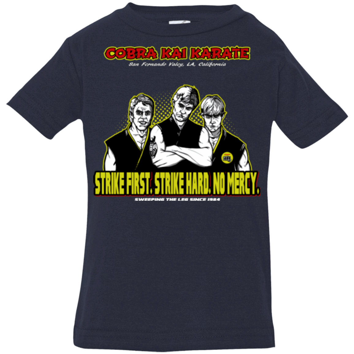 T-Shirts Navy / 6 Months The Leg Sweepers Infant Premium T-Shirt