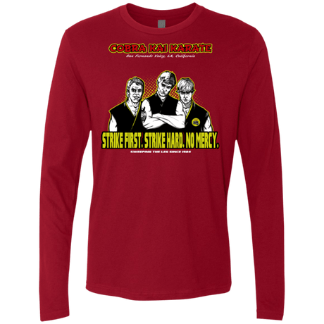 T-Shirts Cardinal / Small The Leg Sweepers Men's Premium Long Sleeve