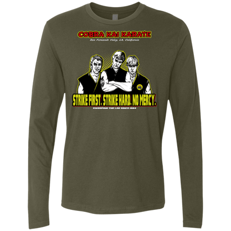 T-Shirts Military Green / Small The Leg Sweepers Men's Premium Long Sleeve