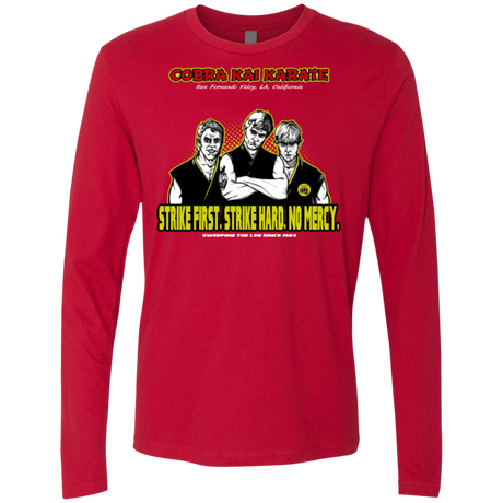 T-Shirts Red / Small The Leg Sweepers Men's Premium Long Sleeve