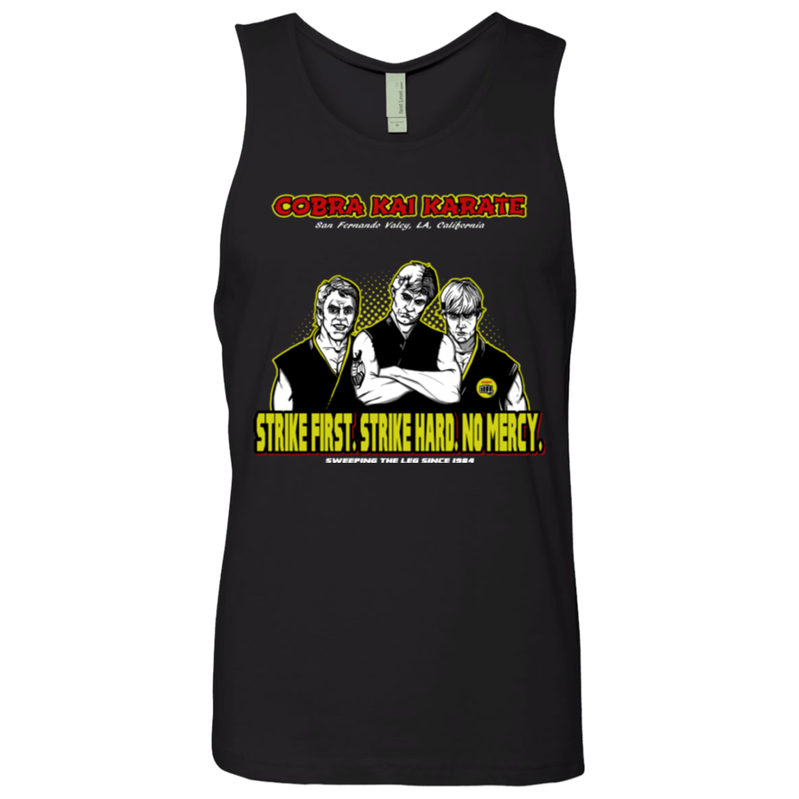 T-Shirts Black / Small The Leg Sweepers Men's Premium Tank Top