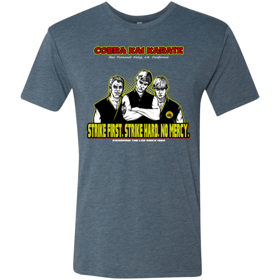 T-Shirts Indigo / Small The Leg Sweepers Men's Triblend T-Shirt