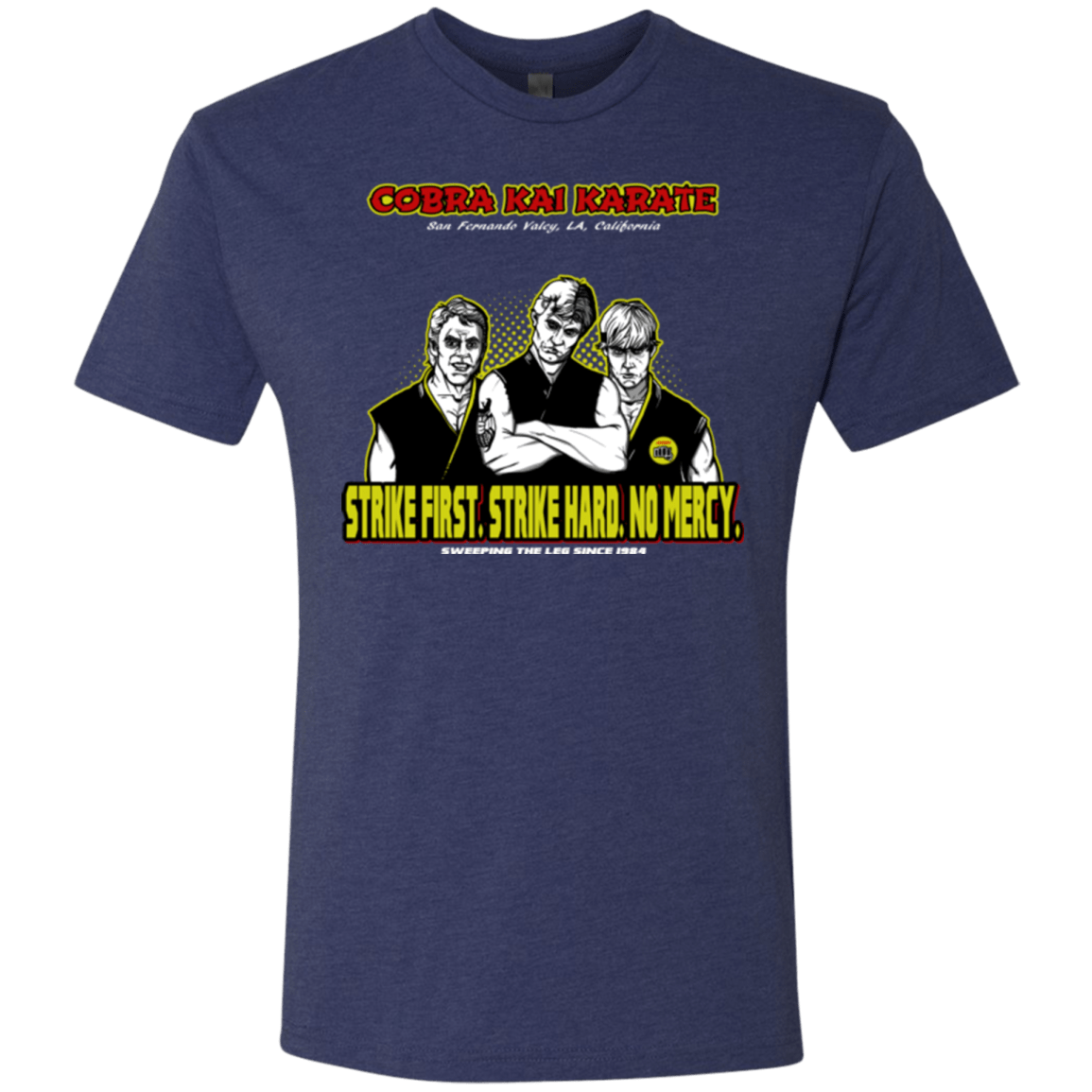 T-Shirts Vintage Navy / Small The Leg Sweepers Men's Triblend T-Shirt