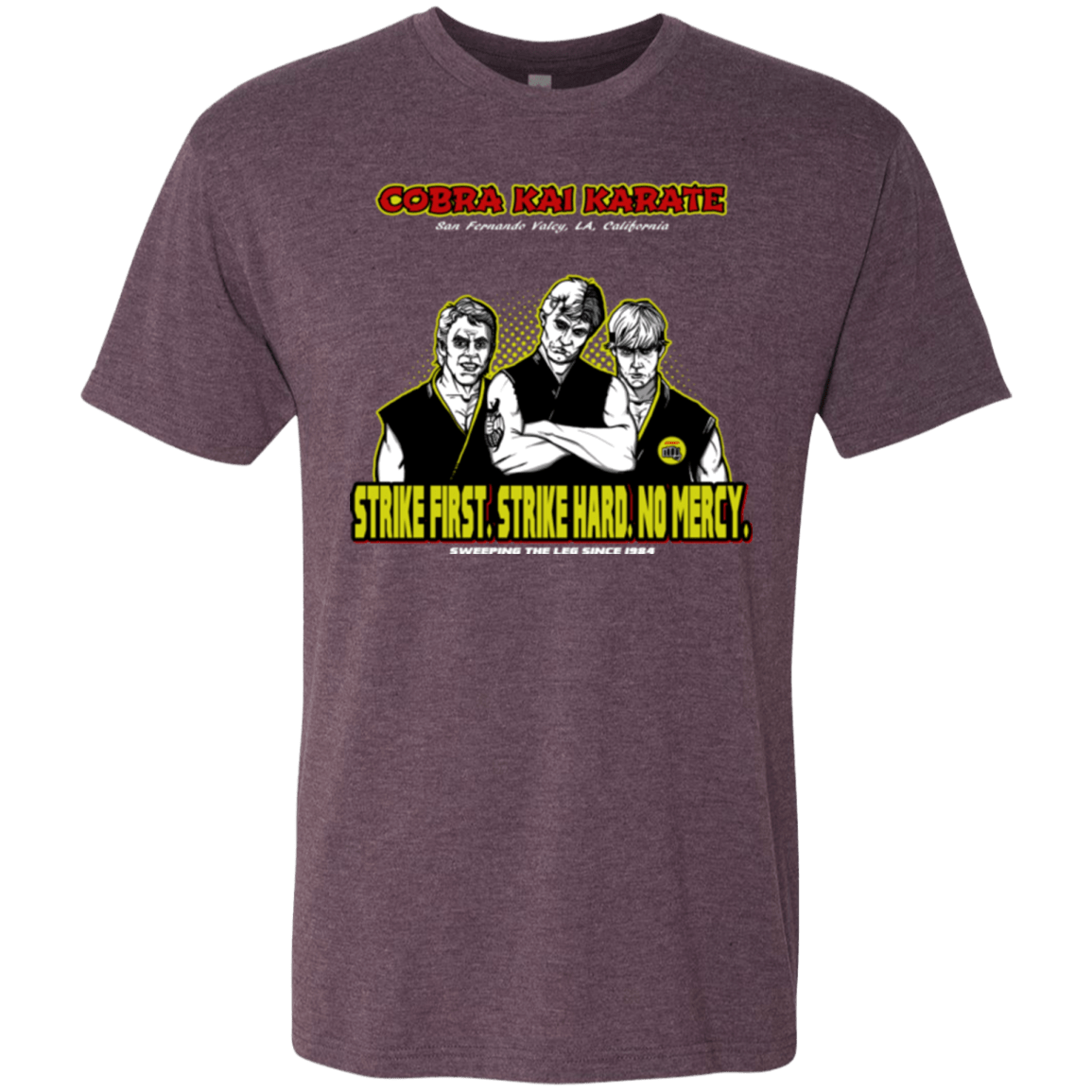 T-Shirts Vintage Purple / Small The Leg Sweepers Men's Triblend T-Shirt
