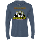 T-Shirts Indigo / X-Small The Leg Sweepers Triblend Long Sleeve Hoodie Tee