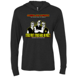 T-Shirts Vintage Black / X-Small The Leg Sweepers Triblend Long Sleeve Hoodie Tee