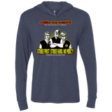 T-Shirts Vintage Navy / X-Small The Leg Sweepers Triblend Long Sleeve Hoodie Tee