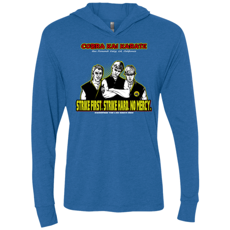 T-Shirts Vintage Royal / X-Small The Leg Sweepers Triblend Long Sleeve Hoodie Tee