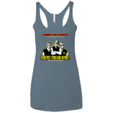 T-Shirts Indigo / X-Small The Leg Sweepers Women's Triblend Racerback Tank