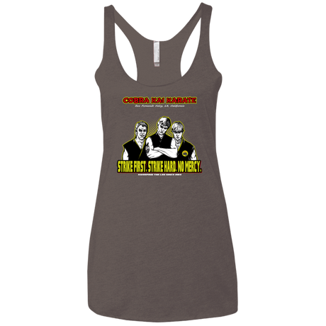 T-Shirts Macchiato / X-Small The Leg Sweepers Women's Triblend Racerback Tank