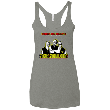 T-Shirts Venetian Grey / X-Small The Leg Sweepers Women's Triblend Racerback Tank
