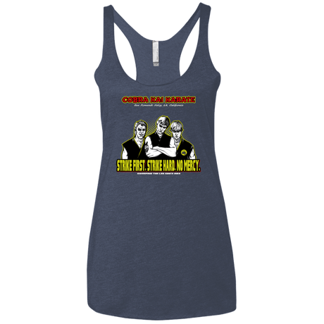 T-Shirts Vintage Navy / X-Small The Leg Sweepers Women's Triblend Racerback Tank