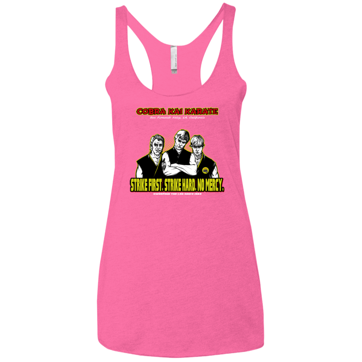 T-Shirts Vintage Pink / X-Small The Leg Sweepers Women's Triblend Racerback Tank