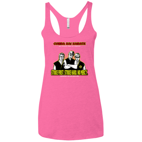 T-Shirts Vintage Pink / X-Small The Leg Sweepers Women's Triblend Racerback Tank