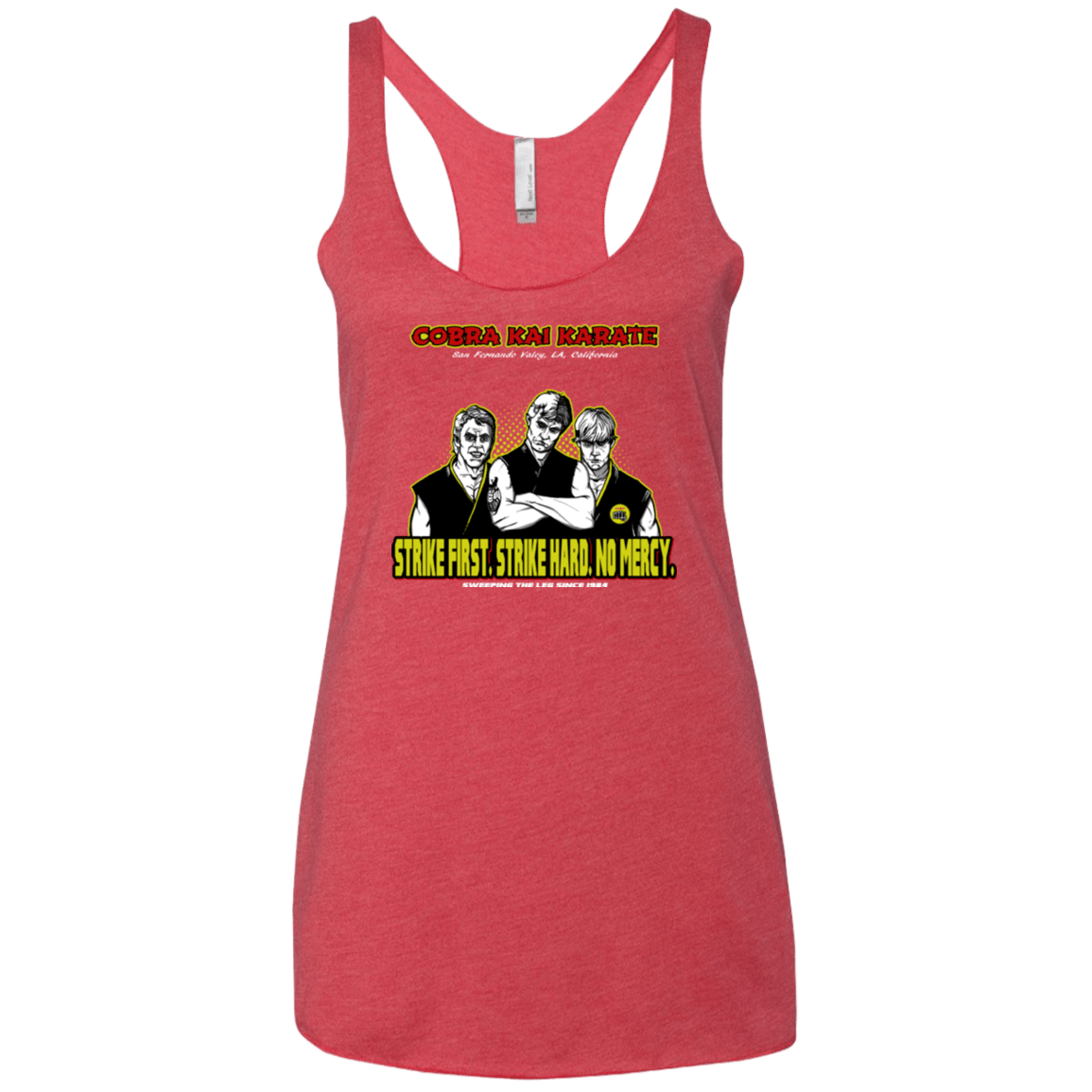 The Leg Sweepers Women's Triblend Racerback Tank