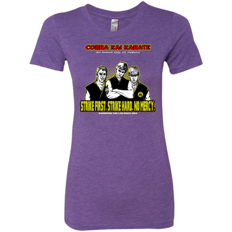 T-Shirts Purple Rush / Small The Leg Sweepers Women's Triblend T-Shirt