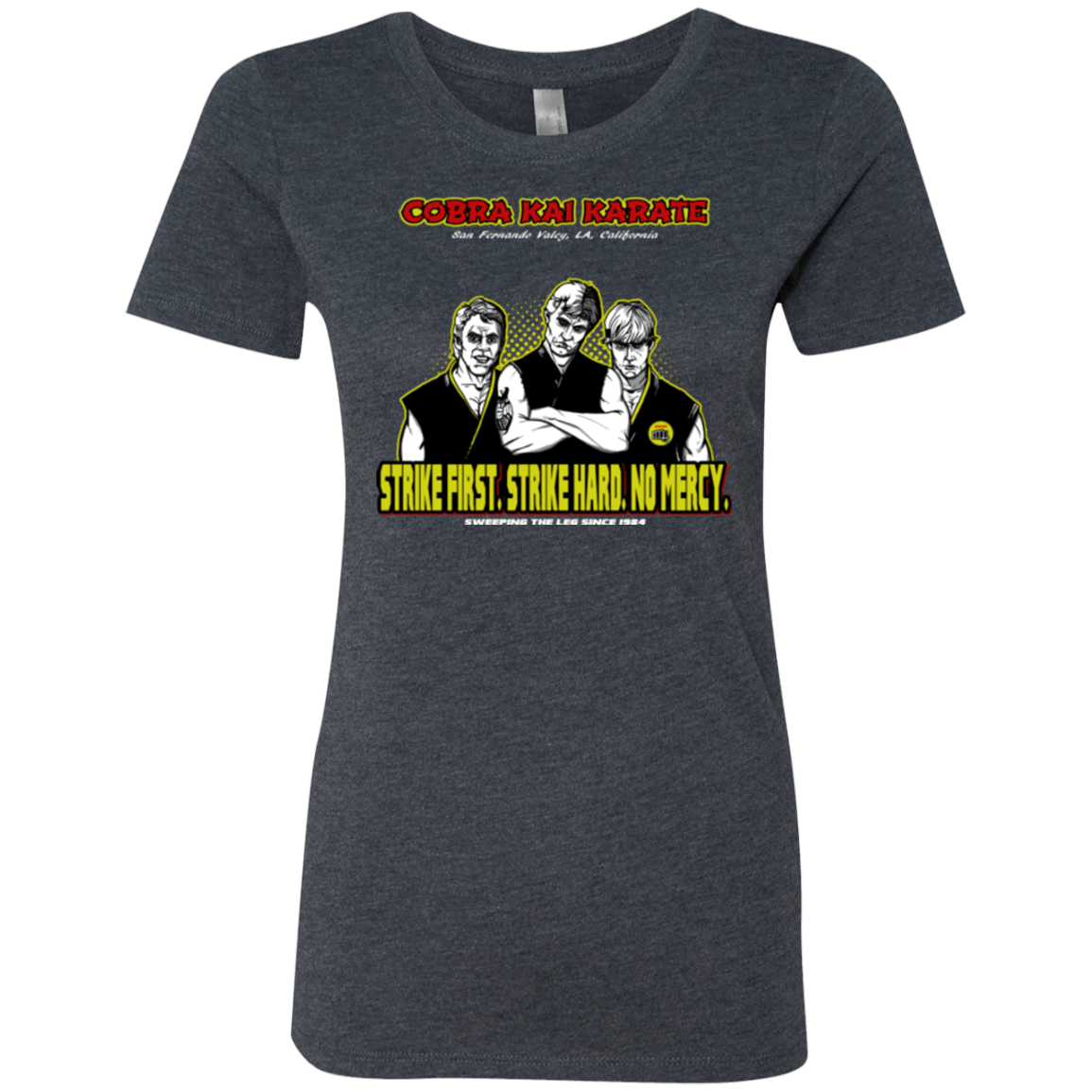 T-Shirts Vintage Navy / Small The Leg Sweepers Women's Triblend T-Shirt