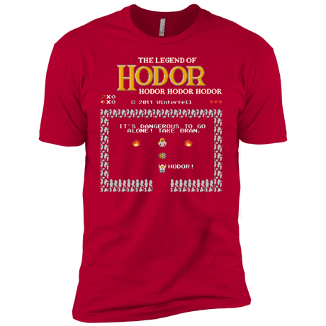 T-Shirts Red / YXS The Legend of Hodor Boys Premium T-Shirt
