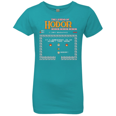 T-Shirts Tahiti Blue / YXS The Legend of Hodor Girls Premium T-Shirt