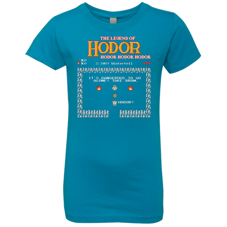 T-Shirts Turquoise / YXS The Legend of Hodor Girls Premium T-Shirt