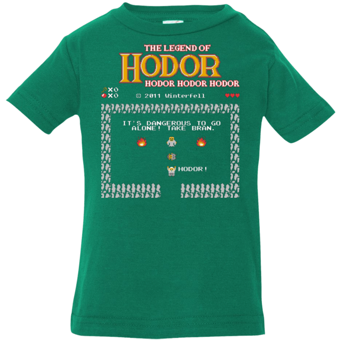 T-Shirts Kelly / 6 Months The Legend of Hodor Infant Premium T-Shirt