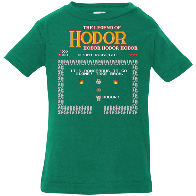 T-Shirts Kelly / 6 Months The Legend of Hodor Infant Premium T-Shirt