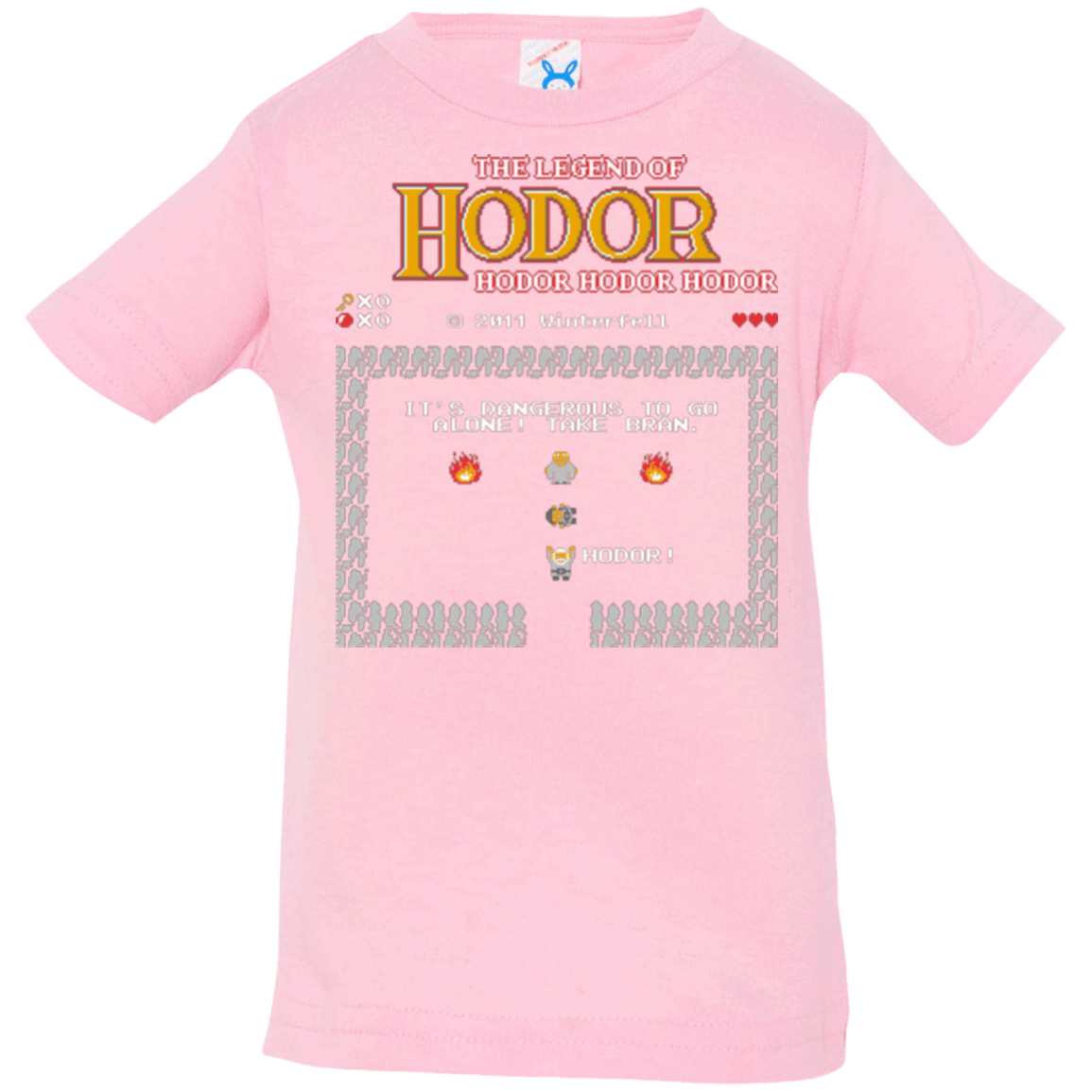 T-Shirts Pink / 6 Months The Legend of Hodor Infant Premium T-Shirt