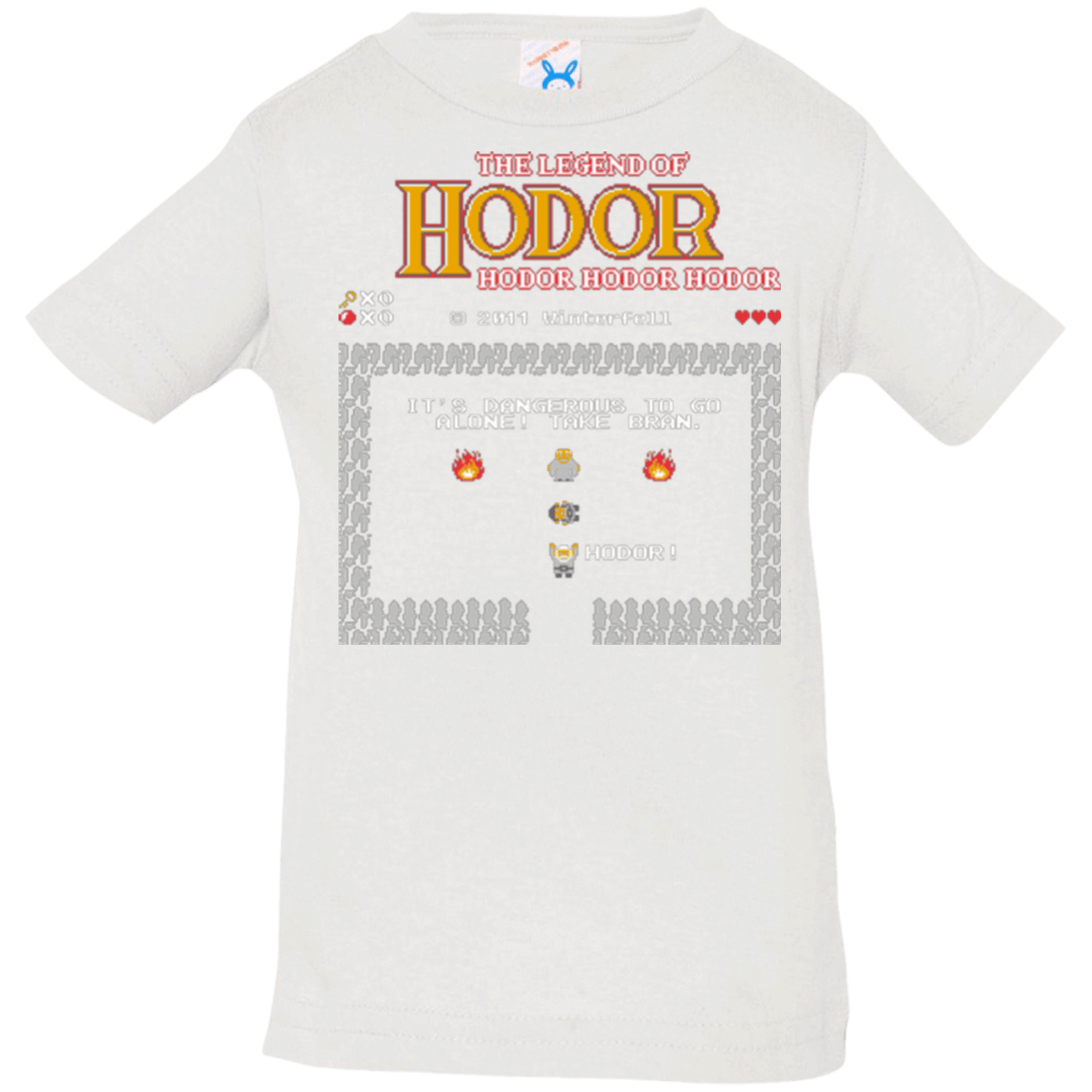 T-Shirts White / 6 Months The Legend of Hodor Infant Premium T-Shirt
