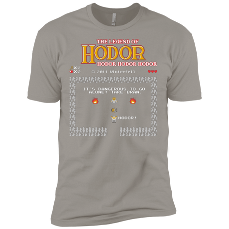 T-Shirts Light Grey / X-Small The Legend of Hodor Men's Premium T-Shirt