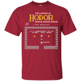 T-Shirts Cardinal / Small The Legend of Hodor T-Shirt