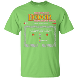 T-Shirts Lime / Small The Legend of Hodor T-Shirt