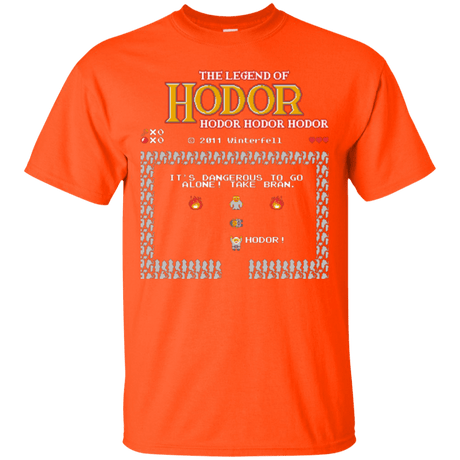 T-Shirts Orange / Small The Legend of Hodor T-Shirt